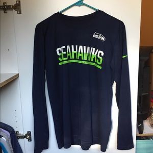 Men’s nike Seahawks long sleeve shirt